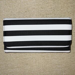 Kut by Kloth Striped Slim Wallet Card Holder